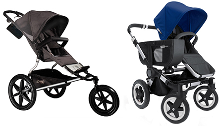 Four Wheels for Two Kids or Three Wheels for Joggers