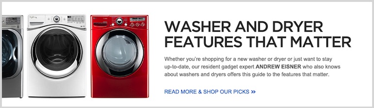 Washer & Dryer Features That Matter