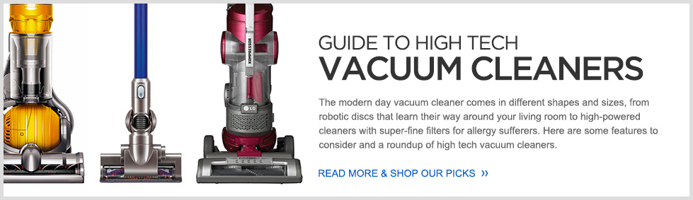 Guide to High Tech Vacuum Cleaners